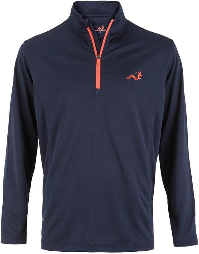 Woodworm Golf Mens 1/4 Zip Pullover